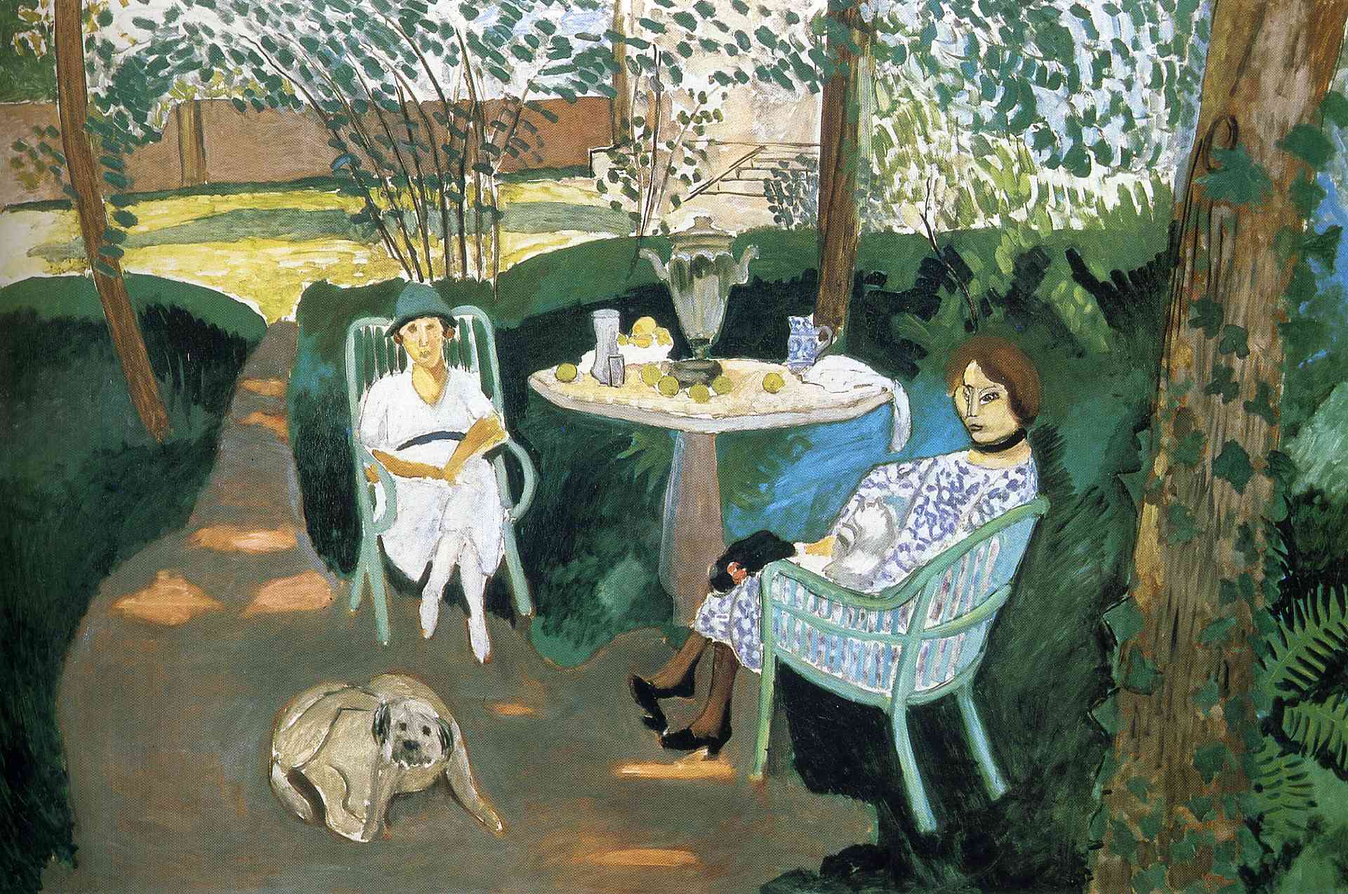 Henri Matisse - Tea in the Garden 1919